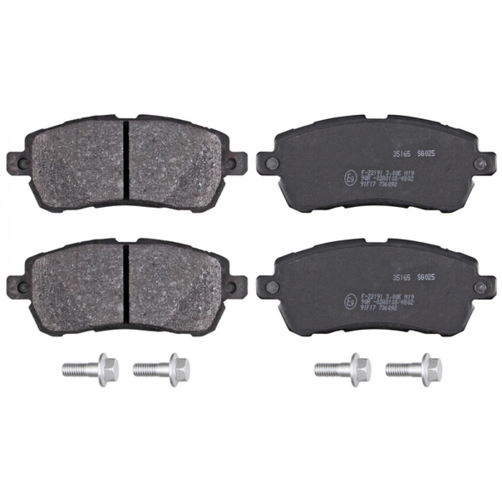 Brake Pad Set ABS