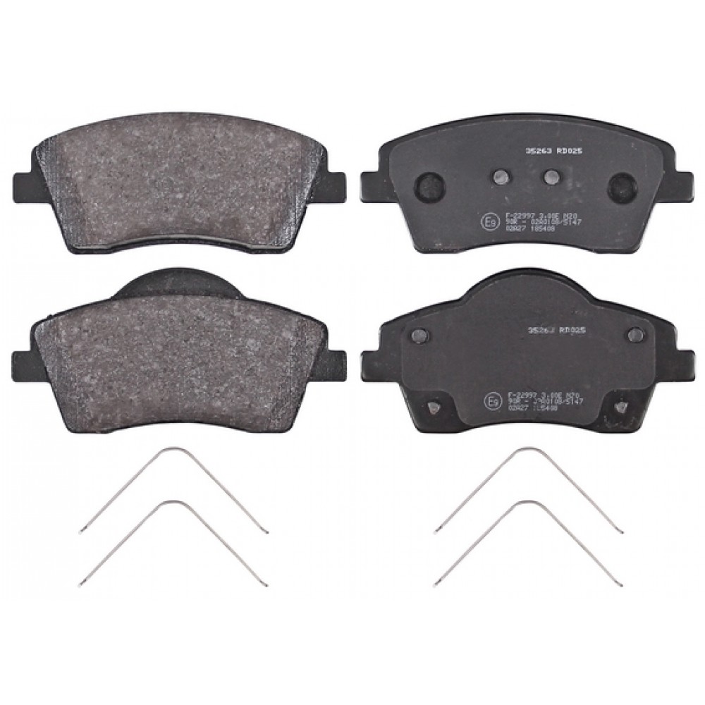 Brake Pad Set ABS