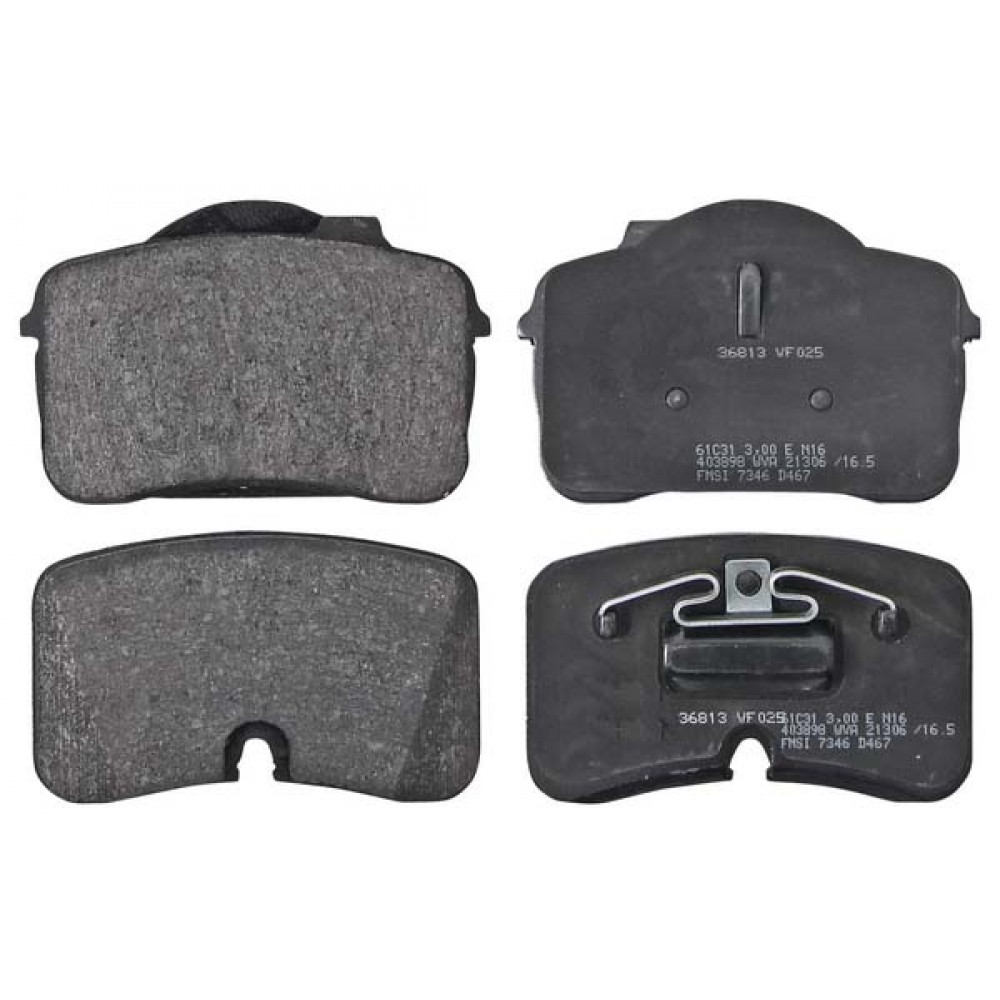 Brake Pad Set ABS