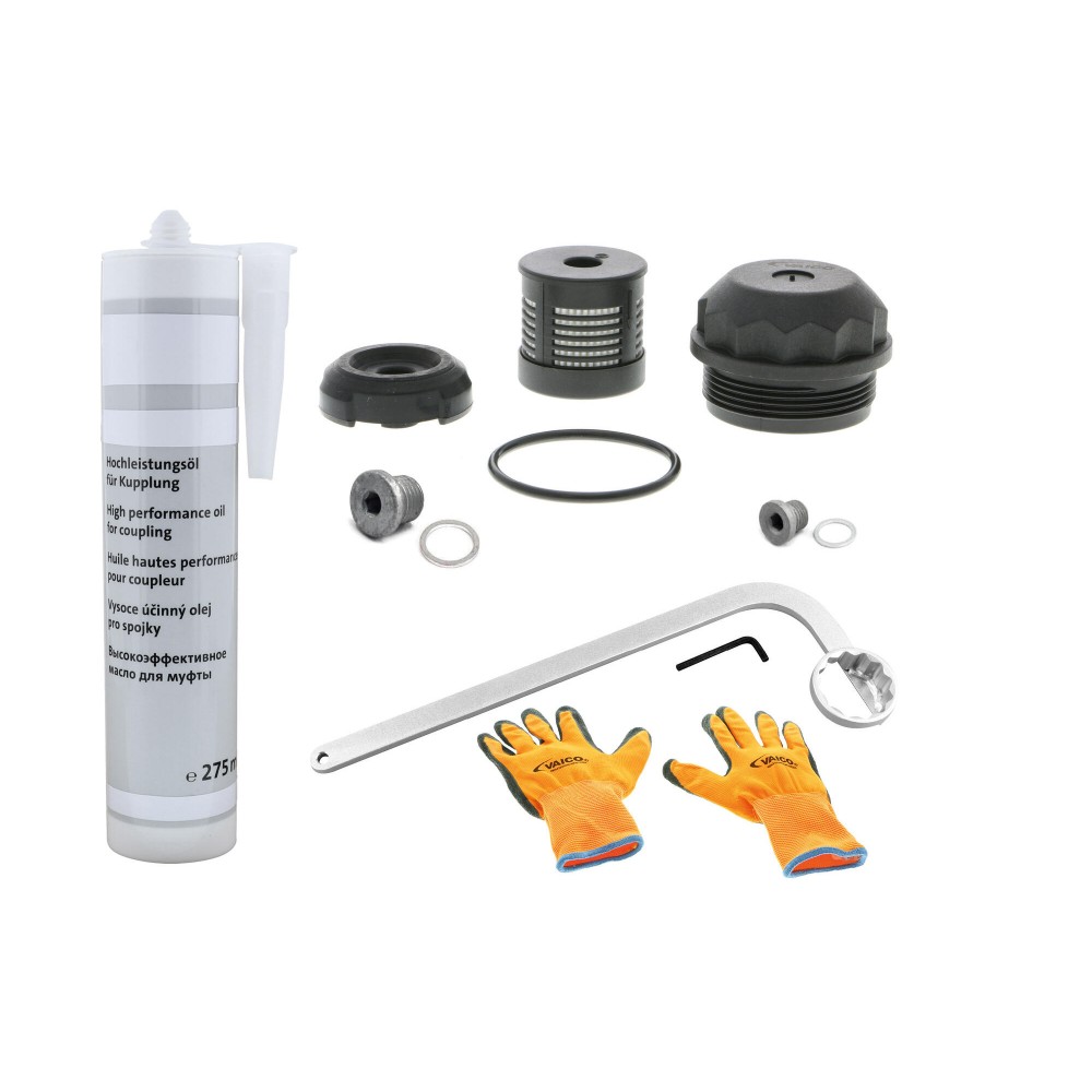 Parts kit, multi-plate clutch oil change